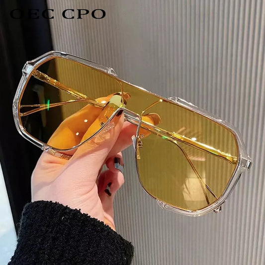 😎 Stand Out in Style! Our One-Piece Sunglasses: Bold, Chic, Unforgettable! 🕶️✨