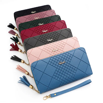 Stay Organized On-The-Go with Zipper Money Coin Purse & Wallet!