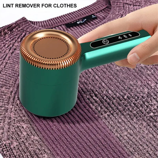 Revolutionize Your Wardrobe with Our USB Rechargeable Lint Remover!
