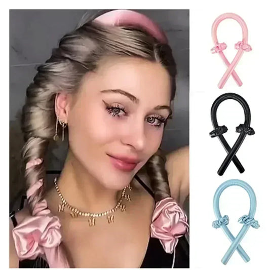 Transform Your Hair with the Heatless Curling Rod Headband