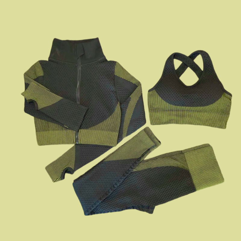 Seamless Women's Yoga Sets - Perfect for Gym, Running, and Fitness Activities!